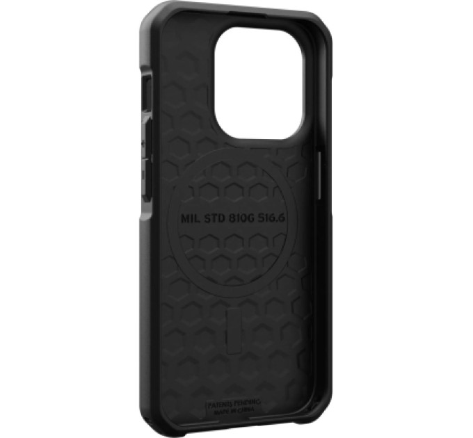 UAG Чохол до мобільного телефона UAG Apple iPhone 15 Pro Metropolis LT Magsafe, Kevlar Black (114277113940)
