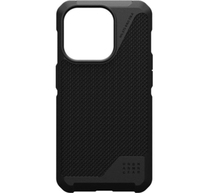 UAG Чохол до мобільного телефона UAG Apple iPhone 15 Pro Metropolis LT Magsafe, Kevlar Black (114277113940)