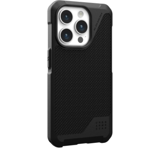 UAG Чохол до мобільного телефона UAG Apple iPhone 15 Pro Metropolis LT Magsafe, Kevlar Black (114277113940)