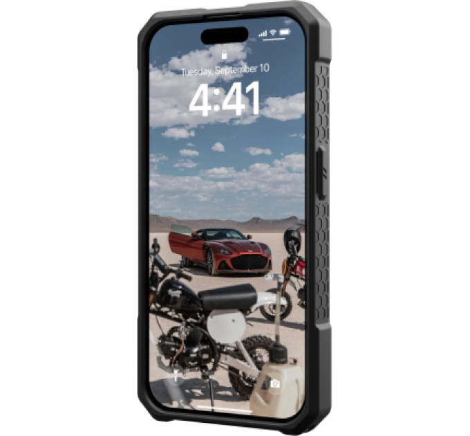 UAG Чохол до мобільного телефона UAG Apple iPhone 15 Pro Monarch Pro Magsafe, Kevlar Elemental Green (11422111397B)