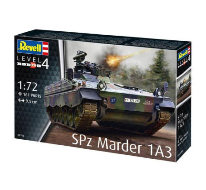 Revell Збірна модель Revell Танк Marder 1A3 рівень 4, 1:72 (RVL-03326)