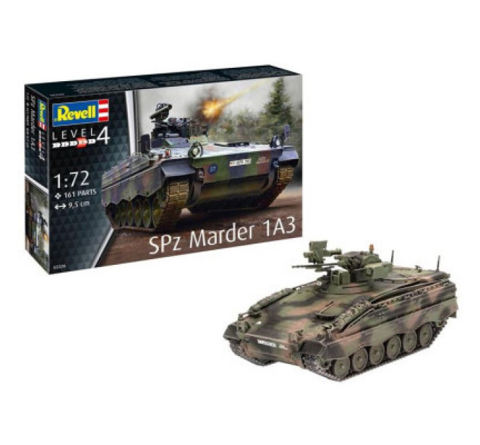 Revell Збірна модель Revell Танк Marder 1A3 рівень 4, 1:72 (RVL-03326)