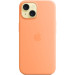 Apple Чохол до мобільного телефона Apple iPhone 15 Silicone Case with MagSafe Orange Sorbet (MT0W3ZM/A)