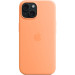 Apple Чохол до мобільного телефона Apple iPhone 15 Silicone Case with MagSafe Orange Sorbet (MT0W3ZM/A)