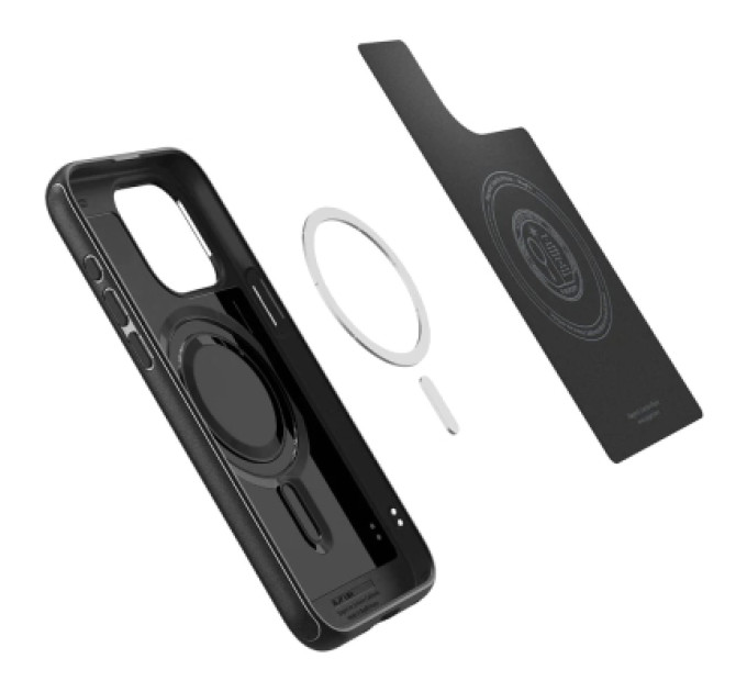 Spigen Чохол до мобільного телефона Spigen Apple iPhone 15 Pro Max Mag Armor MagFit Matte Black (ACS06597)