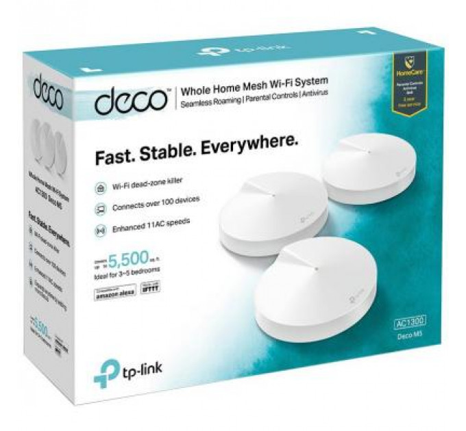 Точка доступу Wi-Fi TP-Link DECO-M5-3-PACK