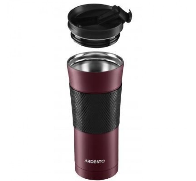 Ardesto Термокружка Ardesto To Go 450 мл Red (AR2645SMR)