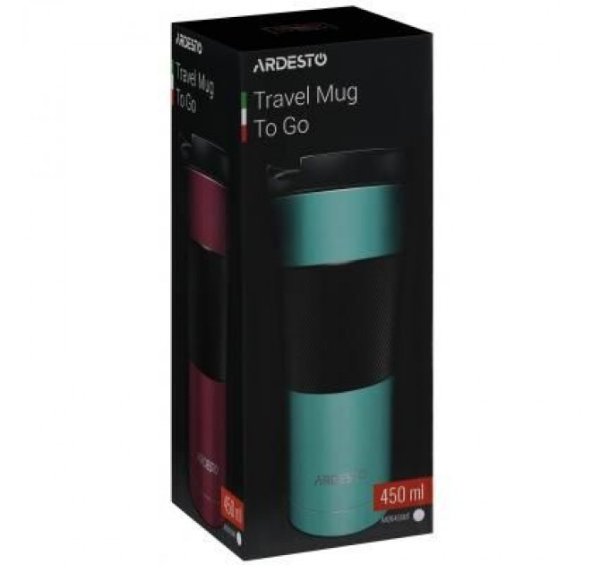 Ardesto Термокружка Ardesto To Go 450 мл Red (AR2645SMR)