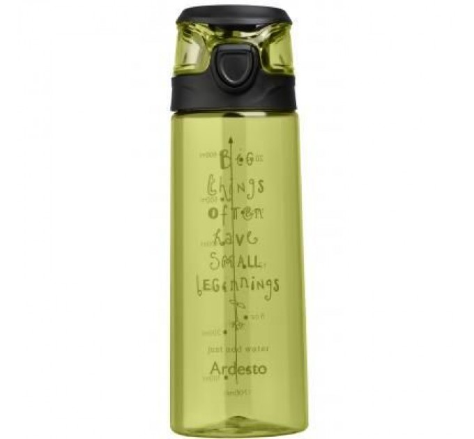 Ardesto Пляшка для води Ardesto Big Things 700 мл Green (AR2206PG)