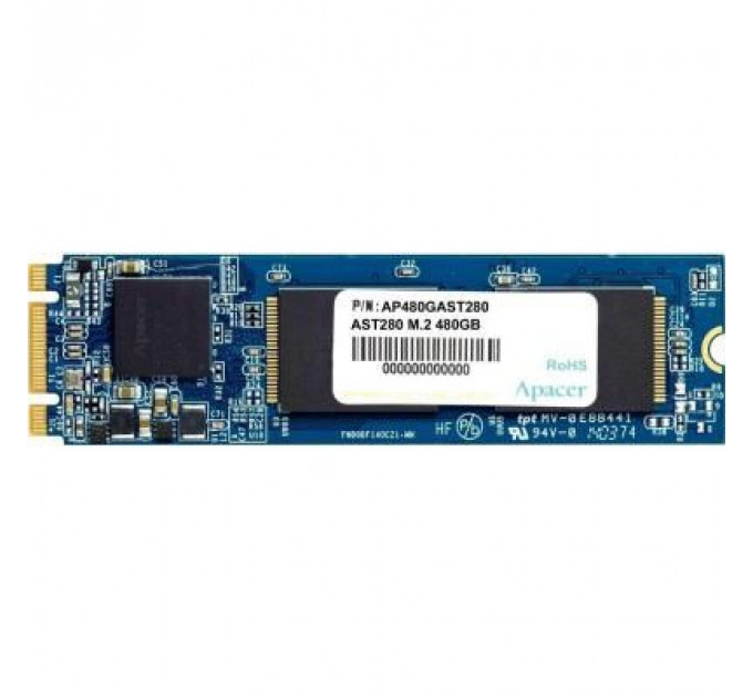 Накопичувач SSD M.2 2280 480GB Apacer (AP480GAST280-1)