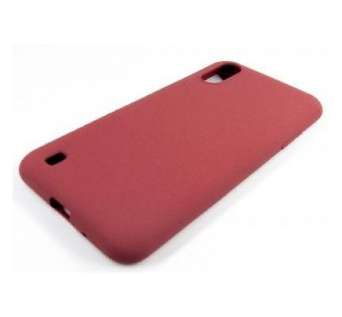 Dengos Чохол до мобільного телефона Dengos Carbon Samsung Galaxy A01, red (DG-TPU-CRBN-55) (DG-TPU-CRBN-55)