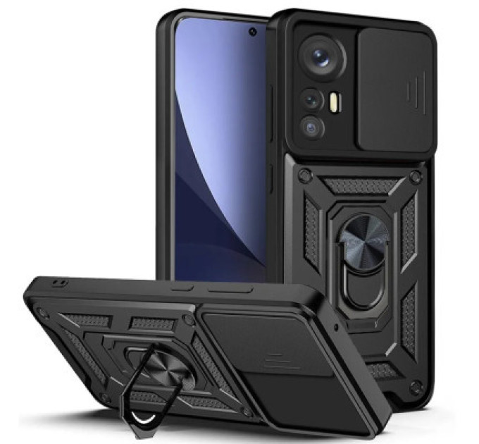 BeCover Чохол до мобільного телефона BeCover Military Xiaomi 12 5G Black (710019)