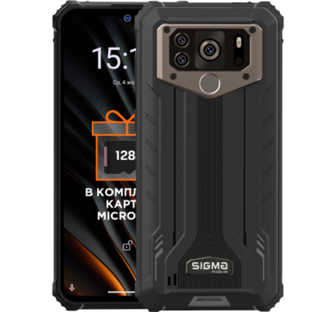 Sigma Мобільний телефон Sigma X-treme PQ55 Black (4827798337912)