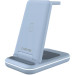 Canyon Зарядний пристрій Canyon WS-304 Foldable 3in1 Wireless charger Blue (CNS-WCS304BL)