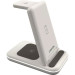 Canyon Зарядний пристрій Canyon WS-304 Foldable 3in1 Wireless charger Cosmic Latte (CNS-WCS304CL)