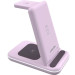Canyon Зарядний пристрій Canyon WS-304 Foldable 3in1 Wireless charger Iced Pink (CNS-WCS304IP)