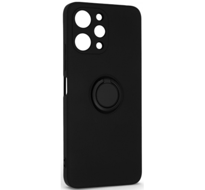Armorstandart Чохол до мобільного телефона Armorstandart Icon Ring Xiaomi Redmi 12 4G Black (ARM68815)