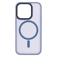 Чохол до мобільного телефона 2E Basic Apple iPhone 15 Pro Soft Touch MagSafe Cover Light Blue (2E-IPH-15PR-OCLS-LB)