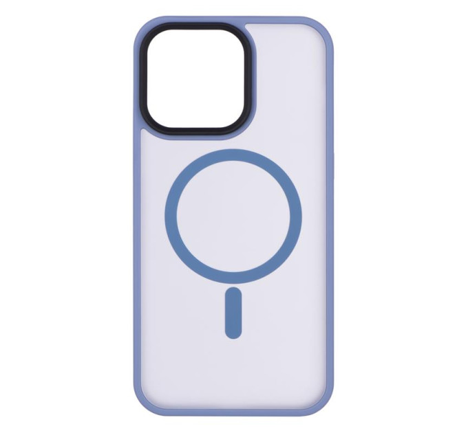 2E Чохол до мобільного телефона 2E Basic Apple iPhone 15 Ultra Soft Touch MagSafe Cover Light Blue (2E-IPH-15U-OCLS-LB)