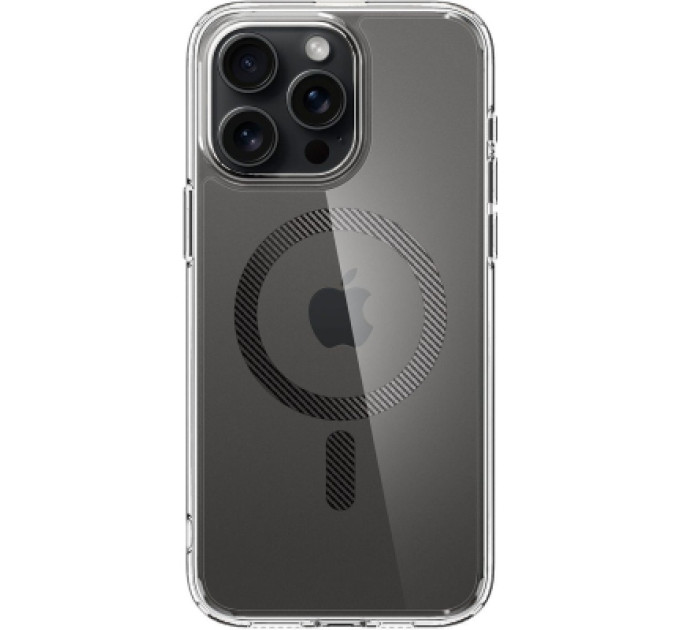 Spigen Чохол до мобільного телефона Spigen Apple iPhone 15 Pro Max Ultra Hybrid MagFit Carbon Fiber (ACS06578)
