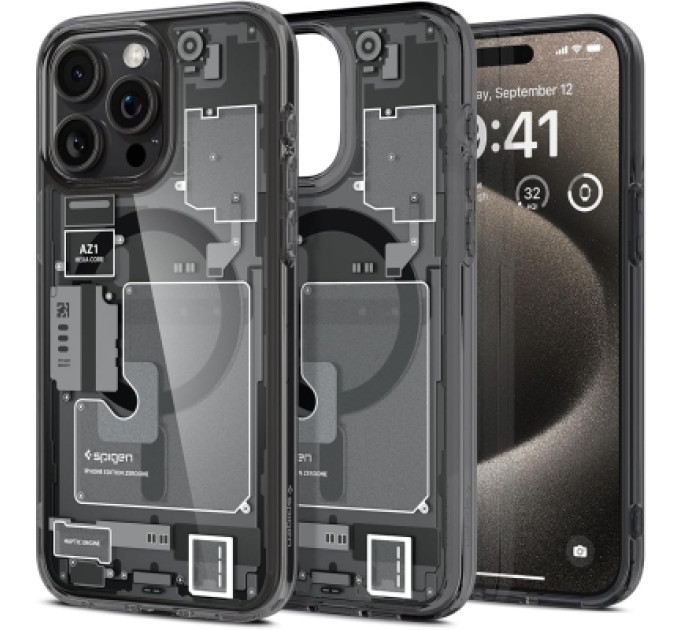 Spigen Чохол до мобільного телефона Spigen Apple iPhone 15 Pro Max Ultra Hybrid MagFit Zero One (ACS06582)