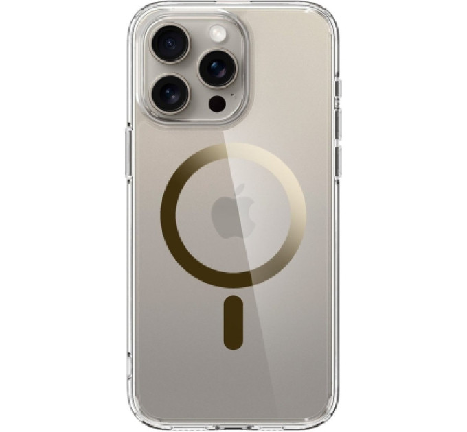 Spigen Чохол до мобільного телефона Spigen Apple iPhone 15 Pro Ultra Hybrid MagFit Gold (ACS06718)