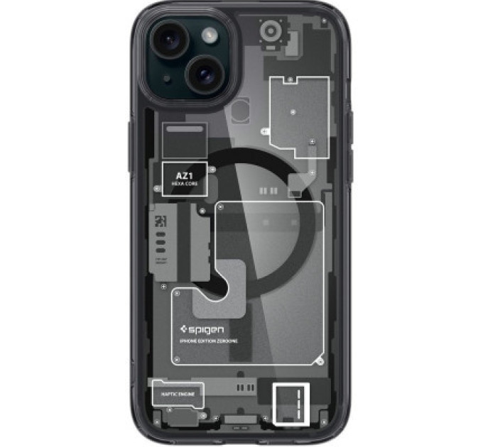 Spigen Чохол до мобільного телефона Spigen Apple iPhone 15 Ultra Hybrid MagFit Zero One (ACS06806)