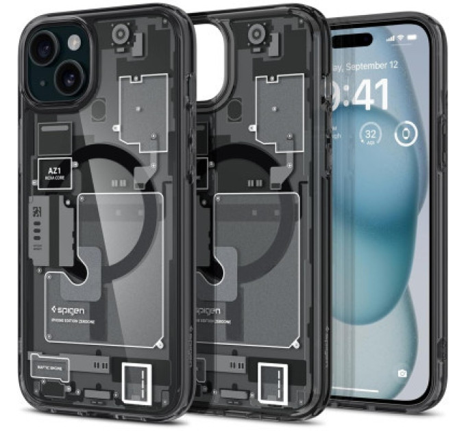 Spigen Чохол до мобільного телефона Spigen Apple iPhone 15 Ultra Hybrid MagFit Zero One (ACS06806)