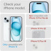 Spigen Скло захисне Spigen Apple iPhone 15 Glas.tR AlignMaster FC Black (2P) (AGL06906)