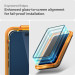 Spigen Скло захисне Spigen Apple iPhone 15 Glas.tR AlignMaster FC Black (2P) (AGL06906)
