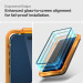 Spigen Скло захисне Spigen Apple iPhone 15 Plus Glas.tR AlignMaster FC Black (2P) (AGL06886)