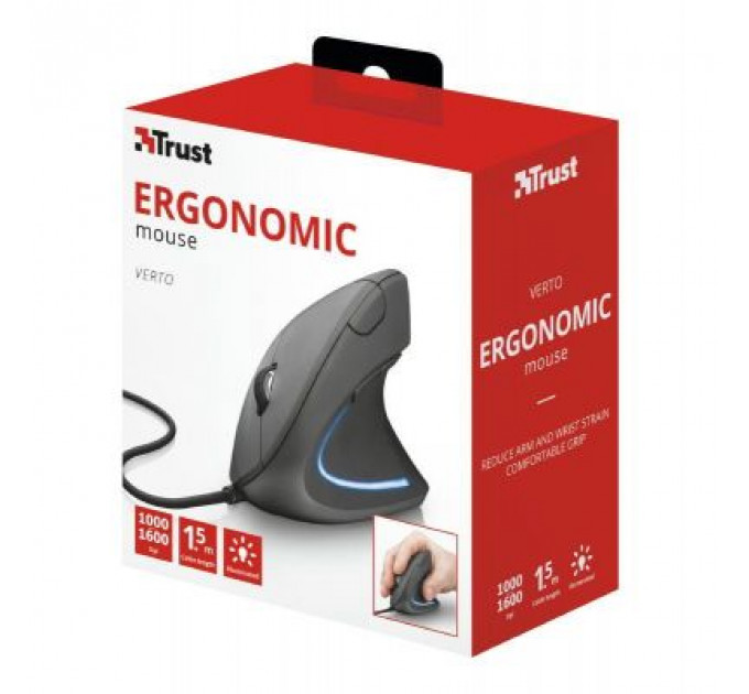 Мишка Trust Verto Ergonomic (22885)