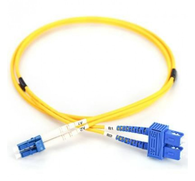 Оптичний патчкорд Digitus LC/UPC-SC/UPC,9/125,OS2,duplex,1m (DK-2932-01)