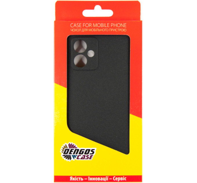 Dengos Чохол до мобільного телефона Dengos Carbon Motorola G14 (black) (DG-TPU-CRBN-191)