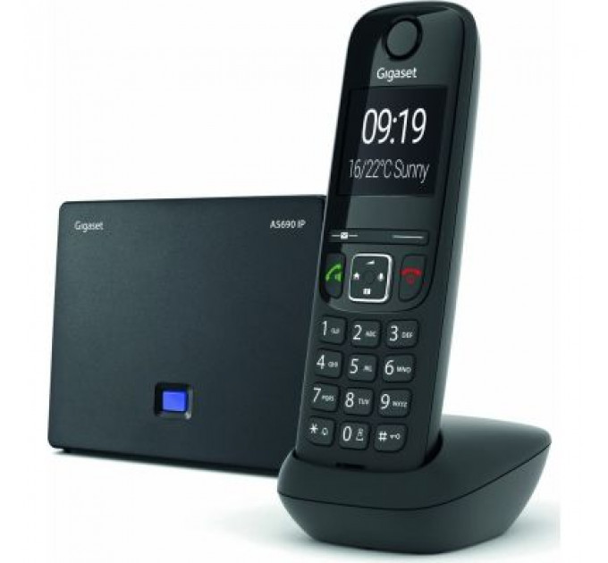 IP телефон Gigaset AS690 IP BLACK (S30852H2813S301)