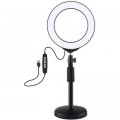 Puluz Набір блогера Puluz Ring USB LED lamp PKT3047B 6.2" + table mount (PKT3047B)