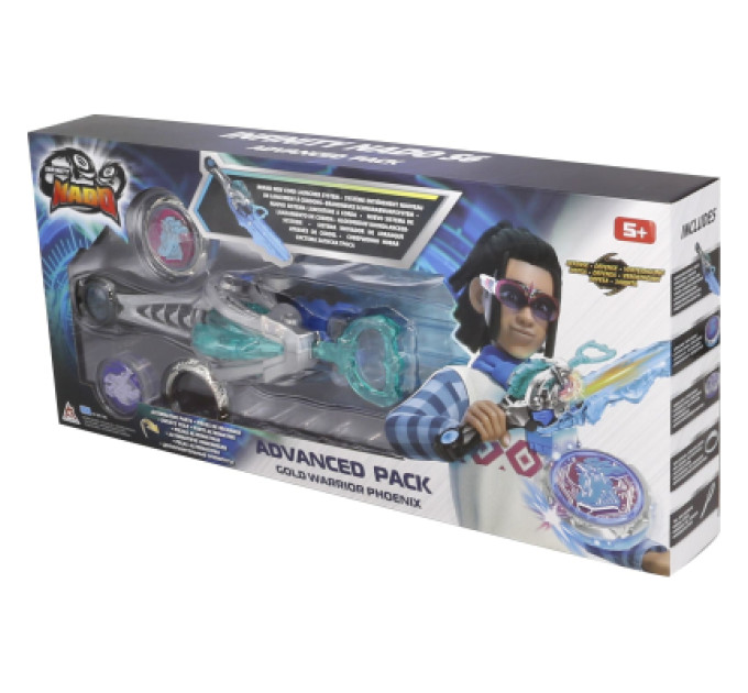 Auldey Дзига Auldey Infinity Nado VI серія Advanced Pack Gold Warrior Phoenix Золотий Воїн Фенікс (EU654133)