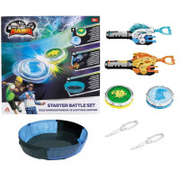 Дзига Auldey набір Infinity Nado VI Starter Battle Set Gold Warrior Phoenix vs Lighting Leopard (EU654183)