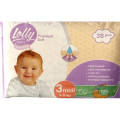 Lolly Підгузки Lolly Premium Soft Midi 3 (4-9 кг) 38 шт (4820174981150)