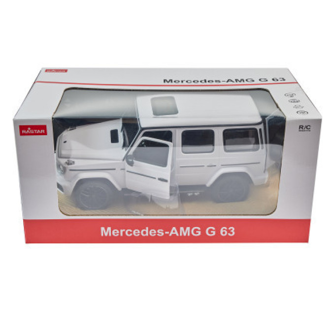 Rastar Радіокерована іграшка Rastar Mercedes-Benz G63 AMG 1:14 білий (95760 white)