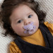 Difrax Пустушка Difrax Natural, 6+ міс (127 Lilac_dots)