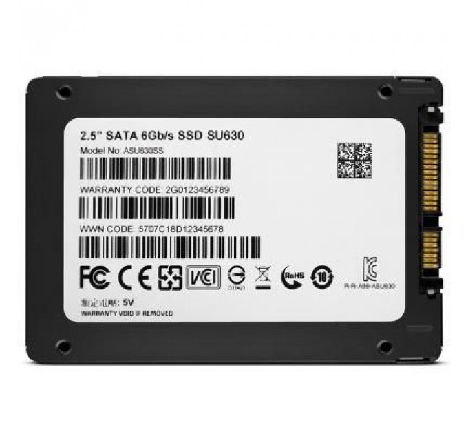 Накопичувач SSD 2.5" 480GB ADATA (ASU630SS-480GQ-R)
