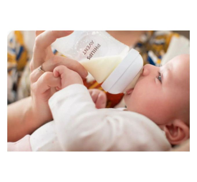 Philips AVENT Соска Philips AVENT Natural силіконова, Природний потік, від 0 міс (SCY962/02)