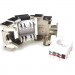 Модуль Keystone RJ45 STP, кат.6, вузький, Toolless, безінструментальний Eserver (WT-2201B)