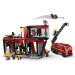 LEGO Конструктор LEGO City Пожежне депо з пожежною машиною 843 деталей (60414)