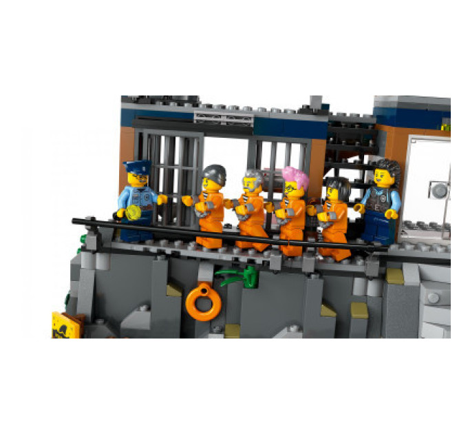 LEGO Конструктор LEGO City Поліцейський острів-в'язниця 980 деталей (60419)