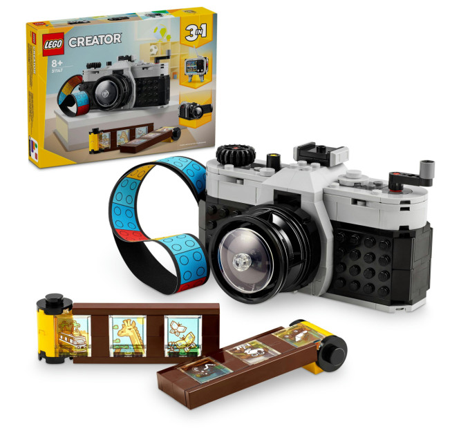 LEGO Конструктор LEGO Creator Ретро фотокамера 261 деталей (31147)