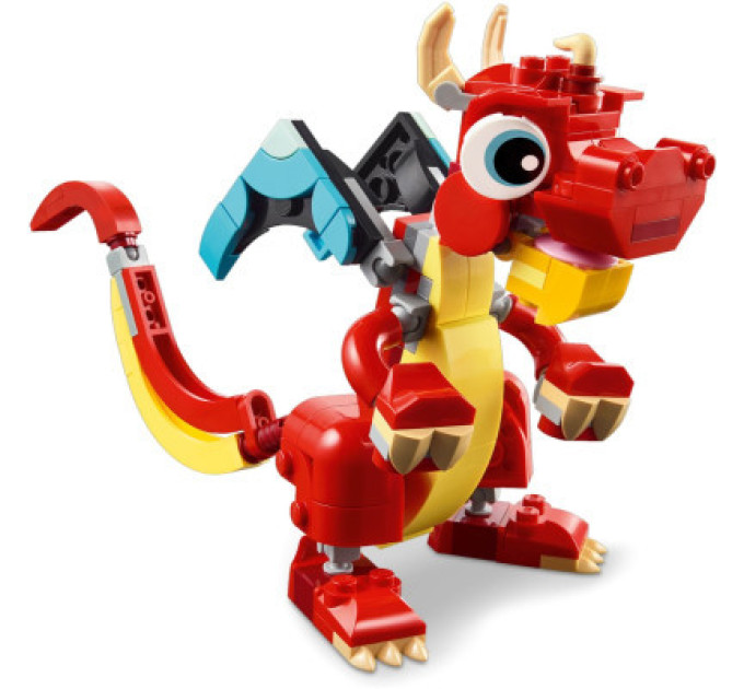 LEGO Конструктор LEGO Creator Червоний Дракон 149 деталей (31145)