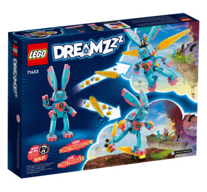 LEGO Конструктор LEGO DREAMZzz Іззі та кроленя Бунчу 259 деталей (71453)