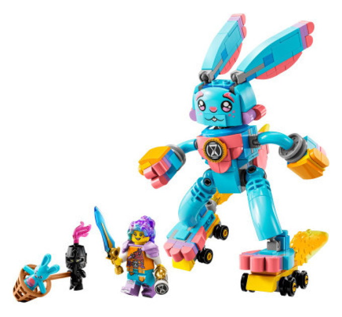 LEGO Конструктор LEGO DREAMZzz Іззі та кроленя Бунчу 259 деталей (71453)